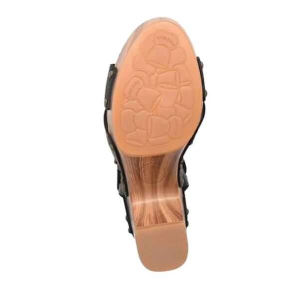 Kork-Ease‎ Drew Leather Cross Banded Platform Sandals women's size 10 - Picture 13 of 13